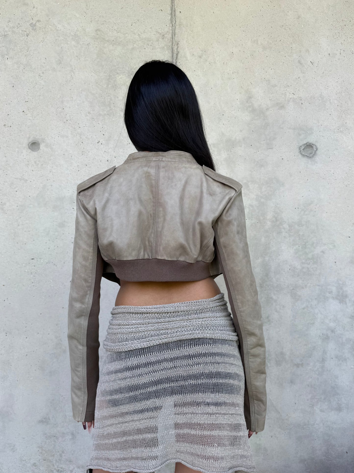 Cardigan multiporté en maille