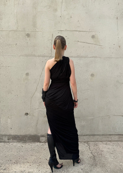 Robe longue drapée Rick Owens