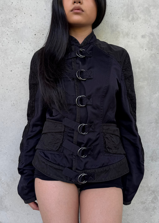 Veste à détails anneaux