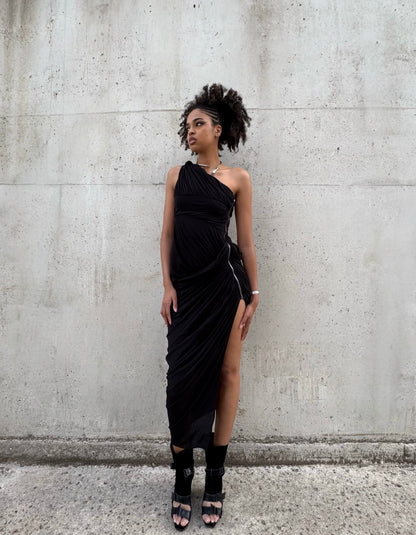 Robe longue drapée Rick Owens