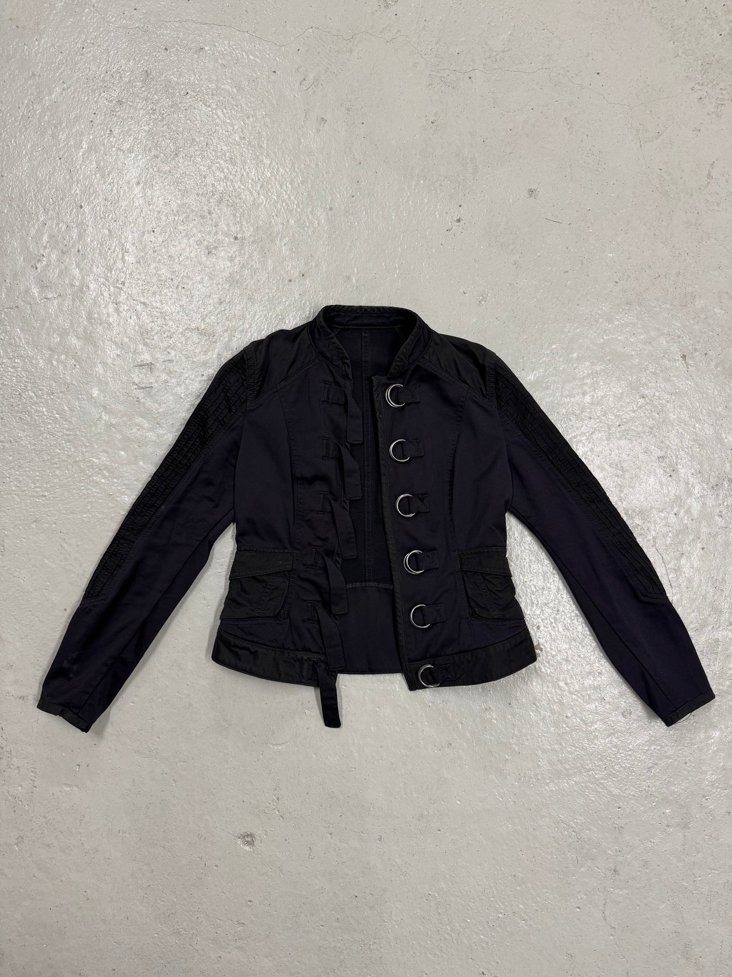 Veste à détails anneaux