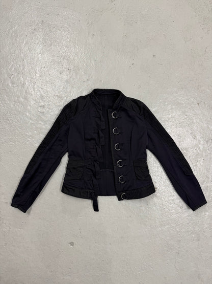 Veste à détails anneaux