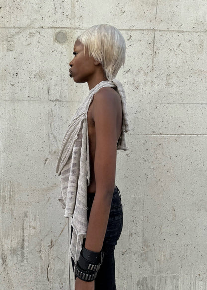 Cardigan multiporté en maille