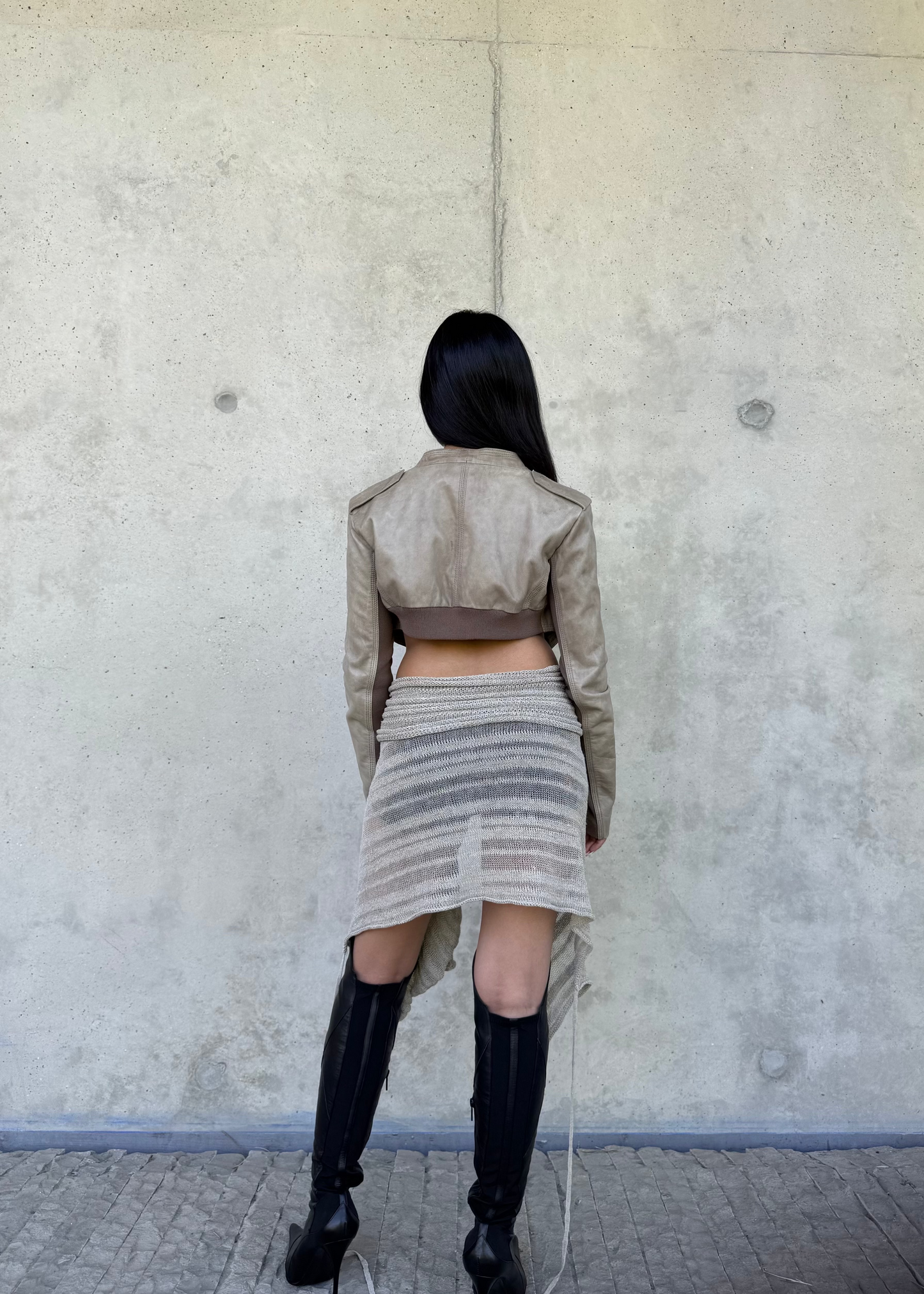 Cardigan multiporté en maille